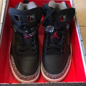 Black Retro 4 OG Cement Jordan’s